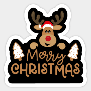 Holiday Spirit and Christmas Joy Sticker